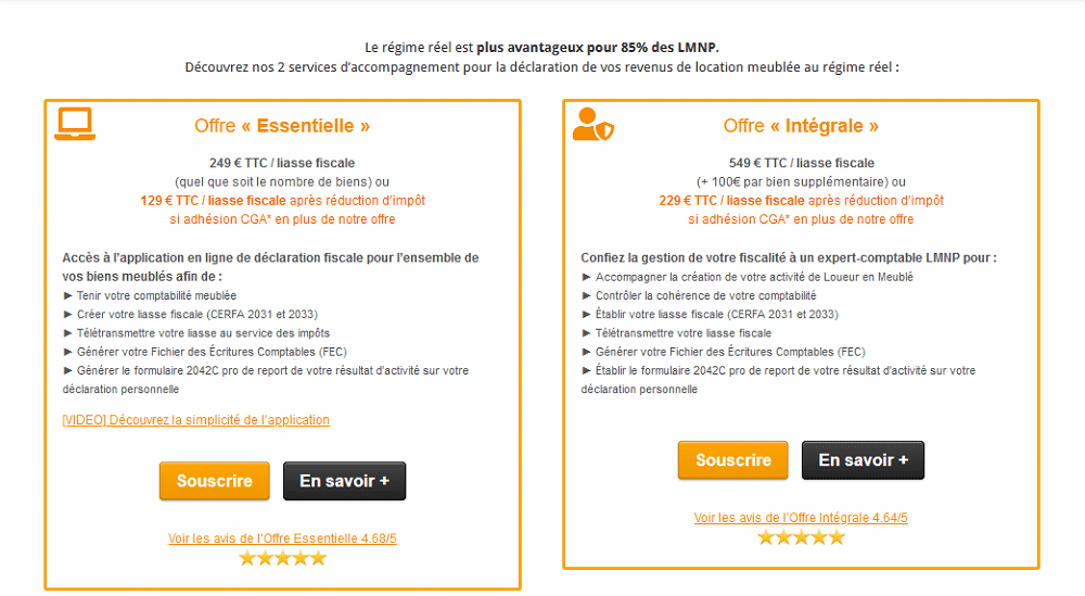 " Jedeclaremonmeuble " expert comptable lmnp Mon avis